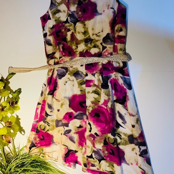 Eric Alexandre flowery dress size 36 - Picture 8 of 8